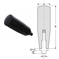 Ручка циліндрична M12, L115mm