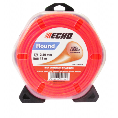 Струна косильная ECHO d-2,4мм 12м круглая (С6000016/102142953)