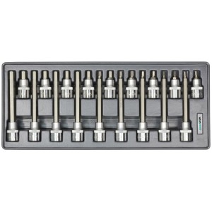 Whirlpower Набір головок зі вставкою Hex 1/2" Н5-Н19 18од ложемент