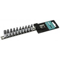 Whirlpower Набір головок зі вставкою Ph і Hex 1/4" 10од. на планці