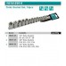 Whirlpower Набір головок 1/4", 3/8", 1/2" Е4-Е24 14од на планці