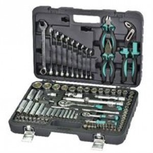 Whirlpower Набір інструментів 1/4" і 1/2" 104од. пластик. кейс