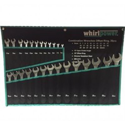 Whirlpower Набір ключів комб.6-32мм 26од чохол