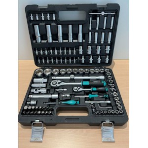 Whirlpower Набір головок 1/4"-1/2" 110од. 4-32мм пластик.кейс