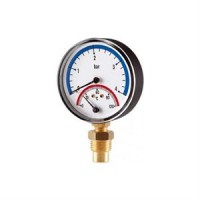 Термоманометр CEWAL TRP 80 VI 0-120 °C/0-6 Bar