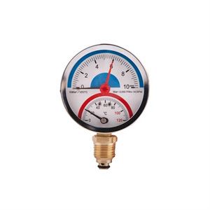Термоманометр SANLUX TERMO MTR 0-120 °C/0-10 Bar