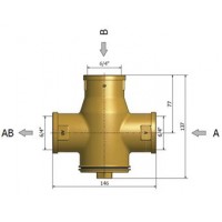 Трехходовой смесительный клапан REGULUS TSV6B 55 °C 1 1/2”